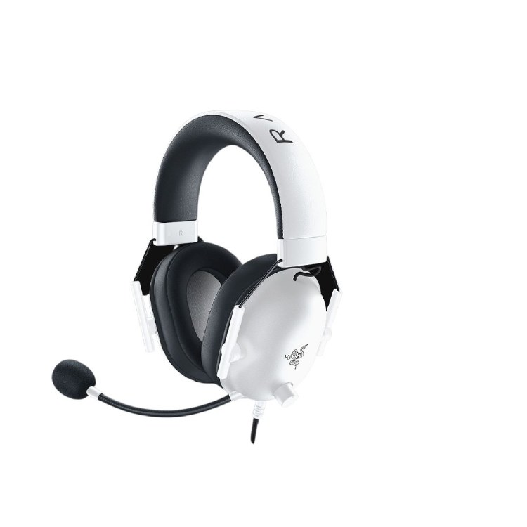 Razer Blackshark V2 X Wired Gaming Headset White Tecs